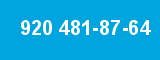 920 481-87-64